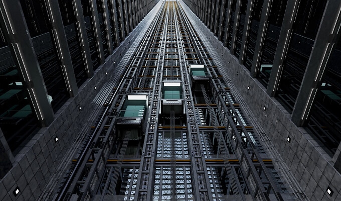 elevators-in-use